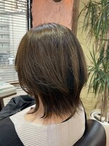 ロッソバイアルター 鎌取(ROSSO by aL-ter)&nbsp;【くびれヘア/アプリコットオレンジ/ハイライト】千葉香奈