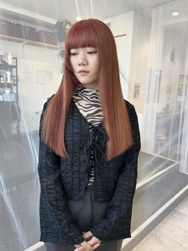 カラ ヘアーサロン(Kala Hair Salon) オレンジブラウン