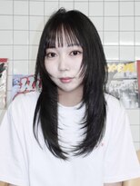 スタニング 渋谷(STUNNING.)&nbsp;前髪ぱっつん/重ため前髪/ハッシュカット/レイヤーカット