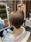 丸みショート×