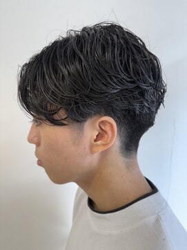 アニー 松戸(ANNI) ホワイトグレージュ/ミニウルフ/デジタルパーマ/チェリーブラウ