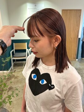 ヘアーブレイス(hair brace) 千葉駅/オリーブグレー/小顔/ココアベージュ