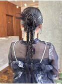 ヘアアレンジ/ヘアセット/カチモリヘア/お呼ばれアレンジ/柏駅