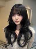 ☆レイヤーカット ダークグレージュ 暗髪 表参道