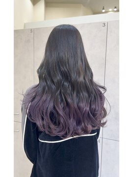 ラ ポルト ドゥ サワ(La Porte de SAWA) 20代30代冬トレンド◎ラベンダーグラデーションカラー