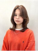 黒髪/小顔/クラゲヘアー/オリーブグレー/ココアベージュ/渋谷