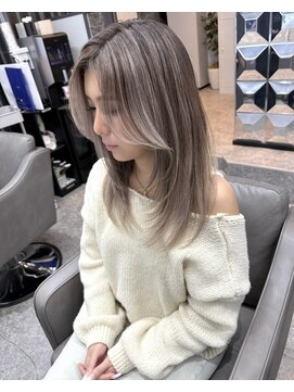 オール 大宮(OR) ケアブリーチでバレイヤージュカラー☆