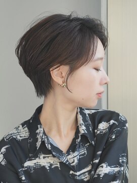 インセプション 銀座(INCEPTION) 前下がりショート・ボブ/パーマ/前髪なし/30代/40代/50代/長め