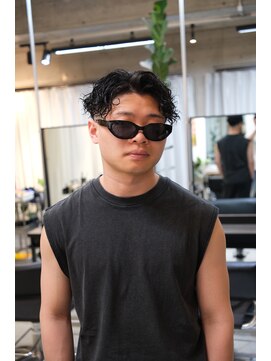 アップセット(UP SET) ツイストスパイラルパーマ、スパイラルパーマ、メンズパーマ、