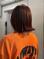 ジェスター 烏丸御池店(JESTER) 〈suzuno〉ボルドーカラー×外ハネボブ