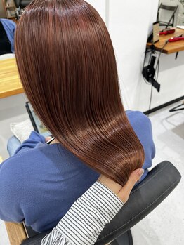 ウル(uru.)の写真/地毛のような柔らかさが大人気☆毎朝のアイロンから解放される、大人女性の為の柔らかいストレートへ◇