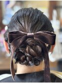 結婚式ヘアセット