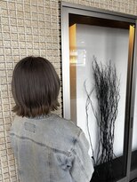 ヘアサロン アプリ(hair salon APPLI)&nbsp;グレージュカラー♪