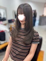 シエル(Ciel) レイヤーカット×グレージュカラー