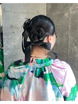 バルブ(BULB)&nbsp;ヘアセット/ヘアアレンジ/結婚式参列/ダブルツイン