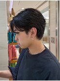 センターパート/メンズヘア/韓国ヘア/毛流れセンターパート