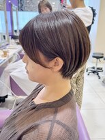 ハピネス 河原町店(Happiness)&nbsp;京都美容室　コンパクトショート　丸みショート　進詩織