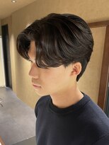 メンズサロン アネロ 名駅(Men's salon anhelo)&nbsp;ニュアンスパーマ×センターパート×フェザーパーマ×名駅