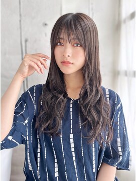 ナル 新宿(nalu) nalu新宿/髪質改善/縮毛矯正/透明感/ウェーブロング/新宿