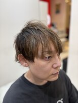 ヘアーライズ 池袋東口店(hair RISE)&nbsp;マッシュウルフハイライトシングルカラー30代40代50