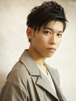 ベックメンズヘアサロン(BEKKU Men's hair salon)&nbsp;ニュアンスパーマラフサイドパート