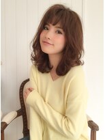 ふわくしゅミディアムヘア