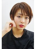 ひし形シルエット、シンプルショート【表参道/青山 drop】