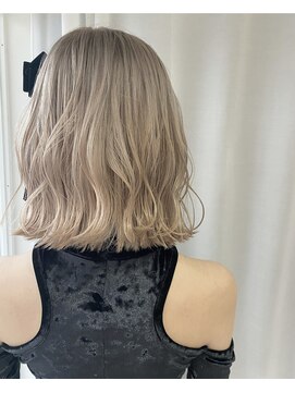 ラニヘアサロン(lani hair salon) ホワイトベージュカラー