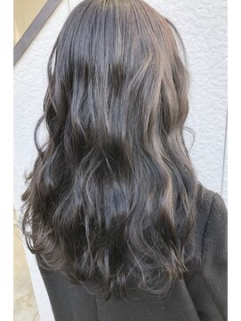 フラバー(flover) 透明感カラー【ブリーチありグレーアッシュ】kanna