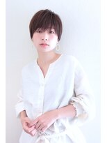 ヘアメイク シュシュ(Hair make chou chou) 大人かわいい小顔ハイライトカラーオリーブカラー20代30代