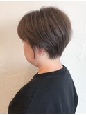 【WILLOW京橋】ハイライト明るい白髪染めショートボブ(井下貴史)
