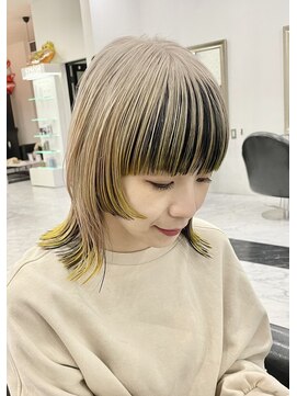 ディーン 岡崎店(DEAN) 【DEAN】ハイトーン&インナーカラー