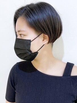 モリオフロムロンドン 松戸店(Morio from London) 【松戸　ムラマツ】前髪なし　ショートボブ　ツーブロック