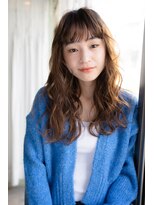 マグノリア オモテサンドウ(MAGNOLiA Omotesando) エアウェーブでかけるベビーバングのぬけ感MIXパ