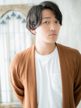 トニーアンドガイ メン 与野駅前店(TONI&GUY MEN) 七三分け◎コンマバングスマートマッシュb