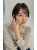 【亀井大旗】大人可愛い20代30代40代艶髪前下がりショートボブ◎