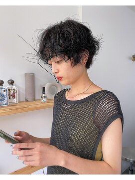 ディッシィ 立川(D'ICI) FUMI~ショートパーマ/パーマスタイル/ボブパーマ