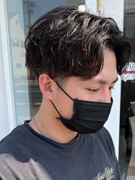 エルマーク(L-MARK) マッシュスパイラルパーマツイストスパイラル波巻きメンズ