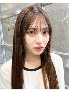 メゾンアクア 表参道(Maison ACQUA) 似合わせシースルーバング　青山　表参道　前髪　似合わせカット