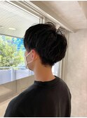 20代30代【メンズカット】レイヤーあり爽やかマッシュショート