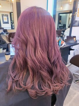 サロンドミルク 新百合ヶ丘店(salon de MiLK) *ピンクカラーインナーカラー新百合ヶ丘ダブルカラーショート