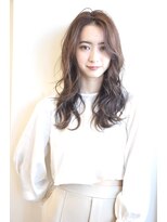 ハッシュタグ(HashTAG)&nbsp;ゆるふわロング/グレージュ/外ハネ