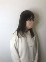 ゼンドットカラスマ(Zen.karasuma) ココアベージュ×地毛風ストレート×セミロング