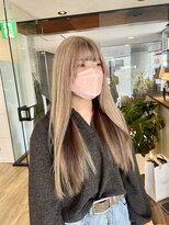 エヌプラス(N+)&nbsp;ハイトーン ベージュ インナーカラー