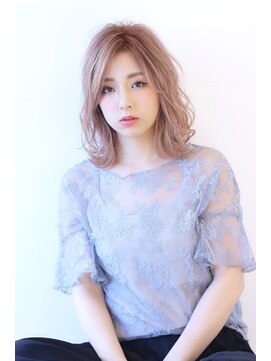 オーロ 宝塚店(ORO) 20代30代40代50代ショコラベージュふんわりカールベビーバング