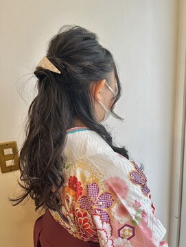 INg 【卒業式ヘアセット】