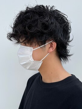 ニアウ 太田店(Niau) 波巻きパーマツイストスパイラルパーママッシュメンズパーマ