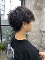 ロンド ローガン 名駅(Lond LOGAN)&nbsp;緩め波巻きパーマ　メンズ　名古屋　眉毛