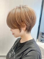 ハルキミナト ジャパン ヨコハマ(HARUKI MINATO japan YOKOHAMA)&nbsp;レイヤーハンサムショート20代30代40代50代オリーブグレージュ