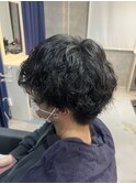 メンズ/波ウェーブパーマ